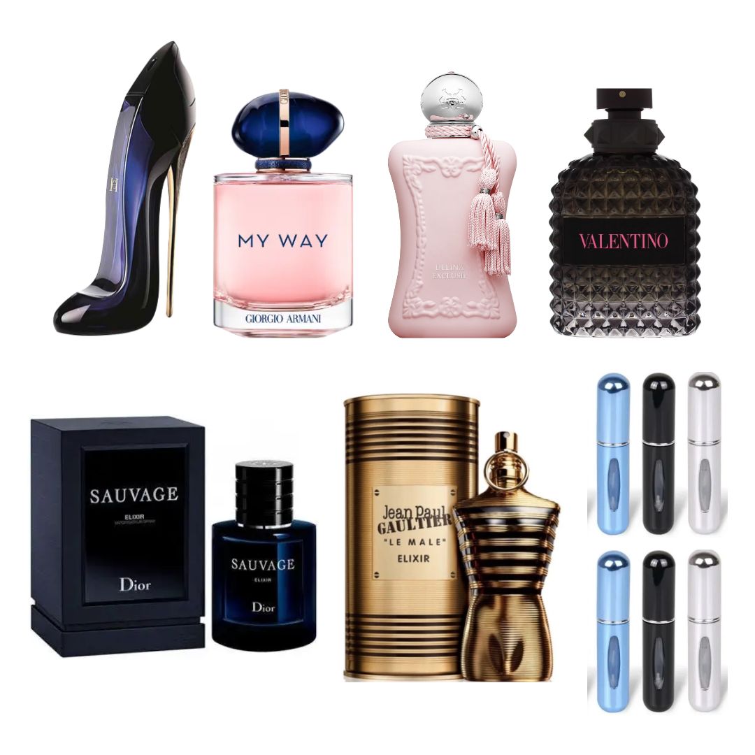 6 PERFUMES+6PERFUMEROS GOLDEN LION